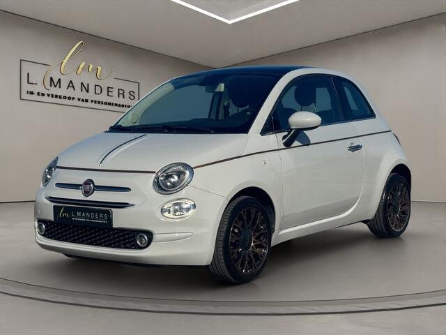 Fiat 500 1.2 Collezione 2019 GRIJS | Panoramadak | Leder | Airco | PDC