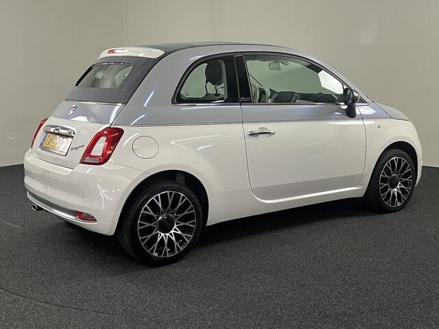 Fiat 500 Cabrio 1.2 Collezione 69 PK Special Edition Navi / PDC / Apple & Android / 16" / IHV Stoel
