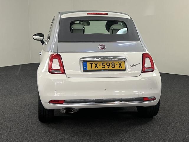 Fiat 500 Cabrio 1.2 Collezione 69 PK Special Edition Navi / PDC / Apple & Android / 16" / IHV Stoel