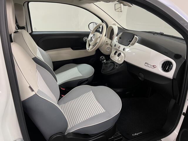 Fiat 500 Cabrio 1.2 Collezione 69 PK Special Edition Navi / PDC / Apple & Android / 16" / IHV Stoel