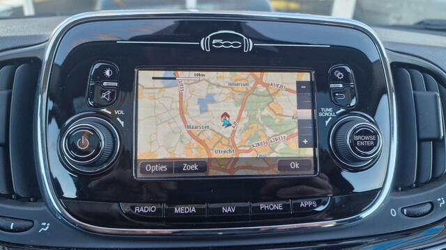 Fiat 500 1.2 Lounge, Panoramadak, Climate Control