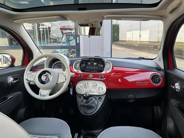 Fiat 500 0.9 TwinAir 80pk Turbo Collezione | Pano-Dak/16"/Navi/Parkeerhulp/Cruise Control
