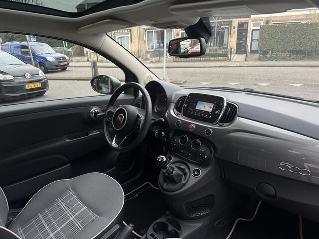 Fiat 500 0.9 TwinAir Turbo Lounge Panorama dak/ECC/Navi/Tel.