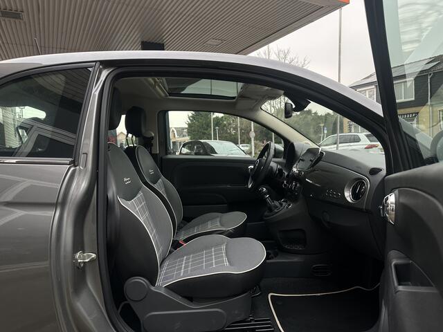 Fiat 500 0.9 TwinAir Turbo Lounge Panorama dak/ECC/Navi/Tel.