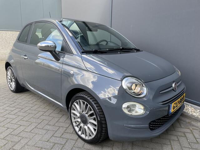 Fiat 500 1.0 Hybrid Lounge Nardo grey Airco - Cruise control - Park.S Achter - MFL-Stuurwiel - LMV 16"- Apple carplay/Android auto/U-connect/bluetooth - E.Ramen voor- B.Stoel IHV - Regensensor - Brake assist - Centr. vergr. met