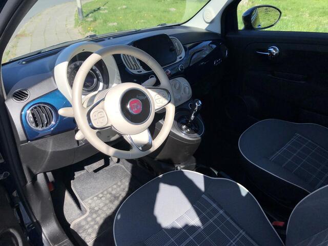 Fiat 500 1.2 Lounge Dualogic AUTOMAAT|AIRCO|APPLE/ANDRIOD|PDC|15"