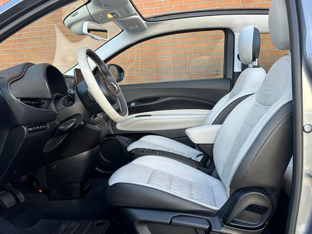 Fiat 500 La Prima 42 kWh Cabrio Leder Clima Winterpack Navigatie Camera