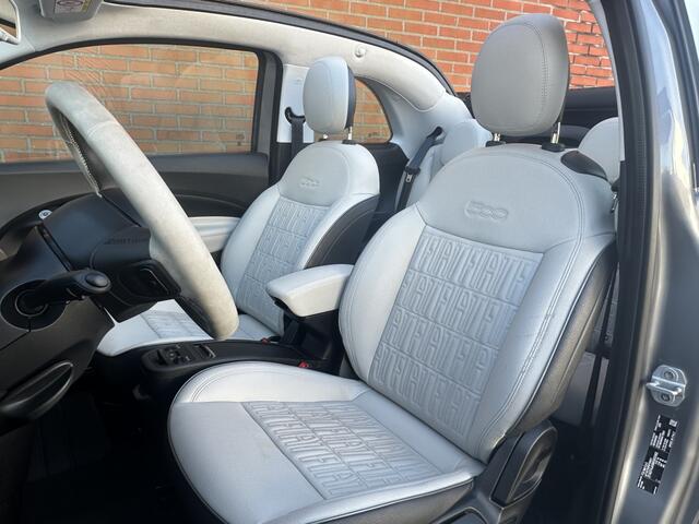 Fiat 500 La Prima 42 kWh Cabrio Leder Clima Winterpack Navigatie Camera