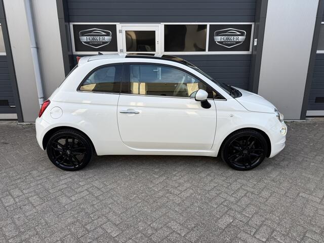 Fiat 500 1.2 Lounge Cruise pano climate control 17"Lichtmetaal