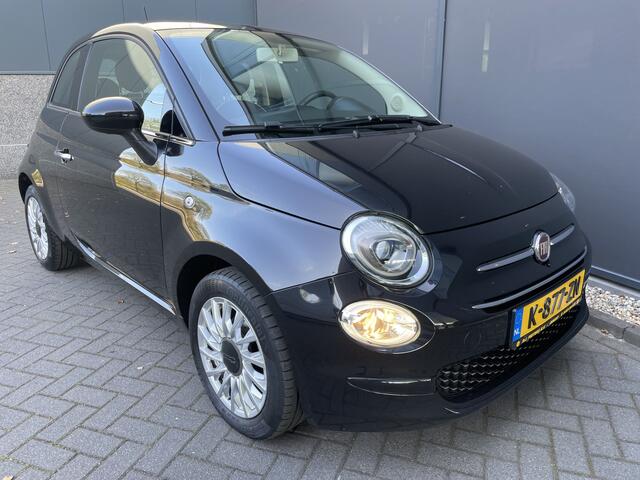 Fiat 500 1.2 Lounge Cruise control - Licht metalen velgen - Navigatie - Panoramadak - Parkeersensoren achter - regensensor - mistlampen - lederen stuurwiel