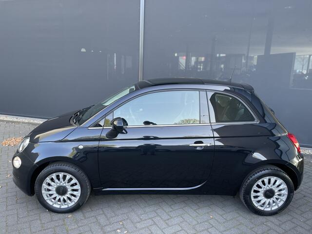 Fiat 500 1.2 Lounge Cruise control - Licht metalen velgen - Navigatie - Panoramadak - Parkeersensoren achter - regensensor - mistlampen - lederen stuurwiel