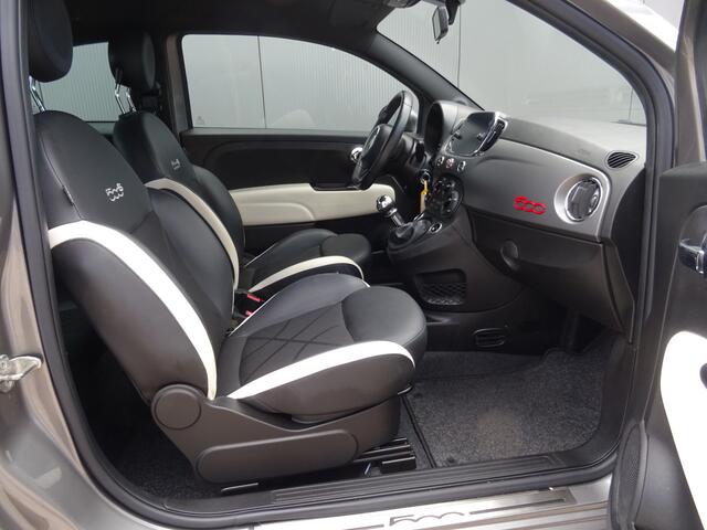 Fiat 500 0.9 TwinAir Turbo Sport * HALF LEER * LED * NL AUTO !!