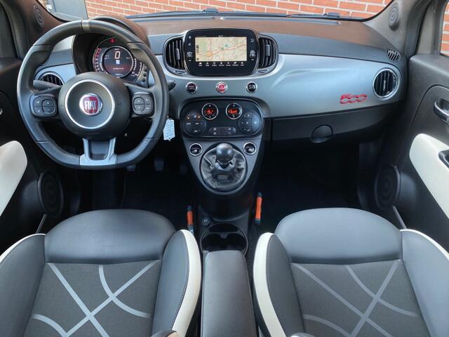 Fiat 500 0.9 TWINAIR T SPORT. 105 PK NAV CLIMA CAPRLAY CRUISE PDC LMV 1E