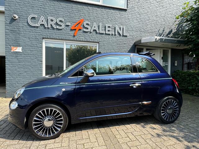 Fiat 500 1.2 Riva Cabrio + Leder + Navi -16 inch Lmv - Uniek exemplaar!