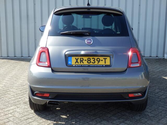 Fiat 500 80 pk. Sport I Aut. airco I 16 inch. LM velgen I Park. sens. ach