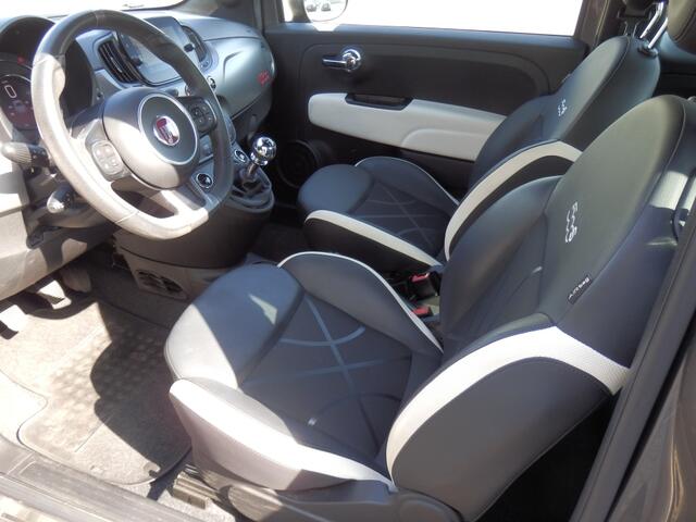 Fiat 500 80 pk. Sport I Aut. airco I 16 inch. LM velgen I Park. sens. ach