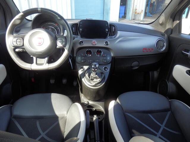 Fiat 500 80 pk. Sport I Aut. airco I 16 inch. LM velgen I Park. sens. ach