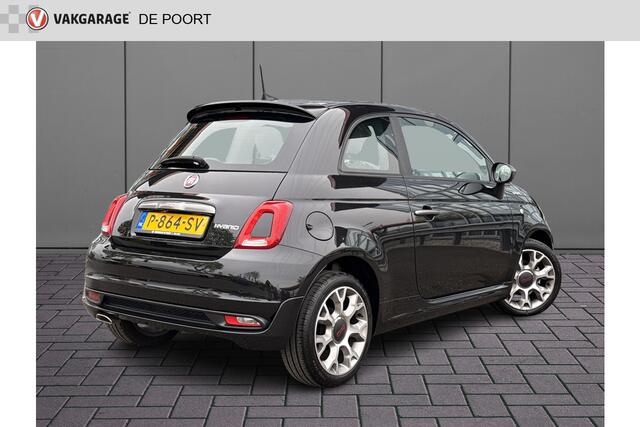 Fiat 500 1.0 Hybrid Sport | NL-auto | Panorama | Carplay | Navi | Clima | Cruisec.