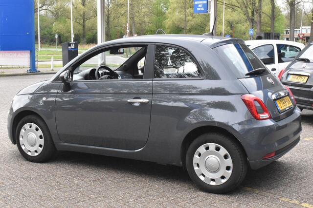 Fiat 500 1.0 Hybrid Pop Grigio Carrara 1e Eigenaar | Airco | 12 mnd BOVAG garantie Whatsapp 06-53188999