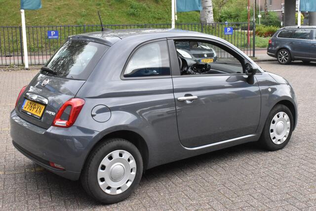 Fiat 500 1.0 Hybrid Pop Grigio Carrara 1e Eigenaar | Airco | 12 mnd BOVAG garantie Whatsapp 06-53188999