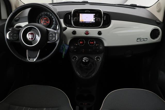Fiat 500 0.9 TwinAir Turbo Lounge | Panoramadak | Climate control | Navigatie | Bluetooth