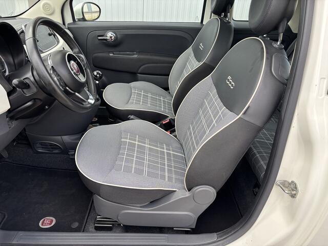 Fiat 500 0.9 TwinAir Turbo Lounge [ panodak,airco,h-leer,lmv,pdc ]