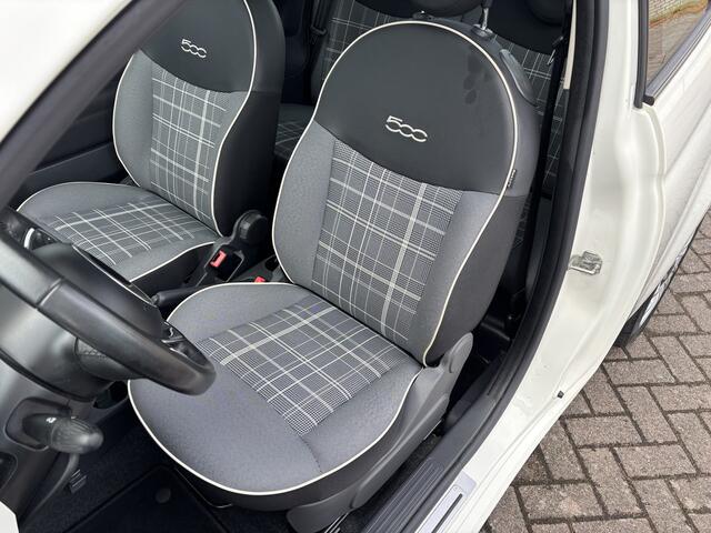 Fiat 500 0.9 TwinAir Turbo Lounge [ panodak,airco,h-leer,lmv,pdc ]