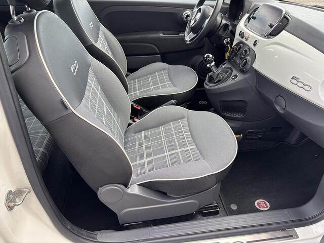 Fiat 500 0.9 TwinAir Turbo Lounge [ panodak,airco,h-leer,lmv,pdc ]