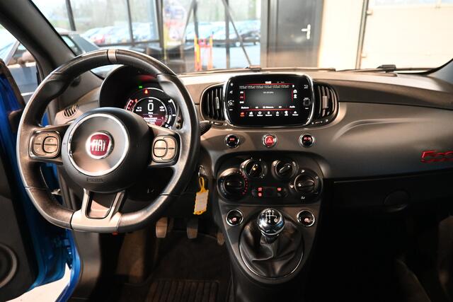 Fiat 500 0.9 TwinAir Turbo Sport Airco Navigatie LED Goed Onderhouden! Inruil Mogelijk!