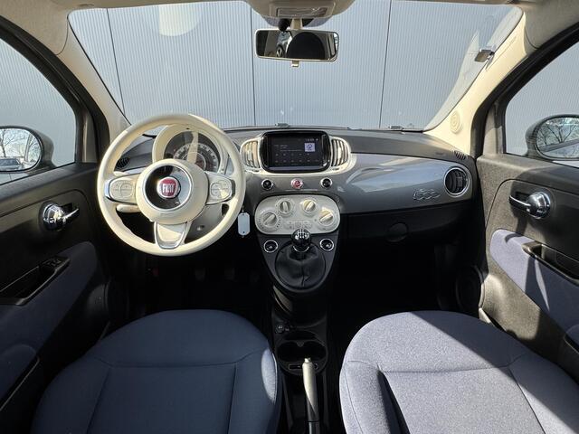 Fiat 500 1.0 Hybrid Cult eerste eigenaar/ slechts 17.326 KM / Airco / Multifunctioneel stuurwiel / Nieuwe All Season banden / Parkeersensoren Achter / apple carplay of android auto