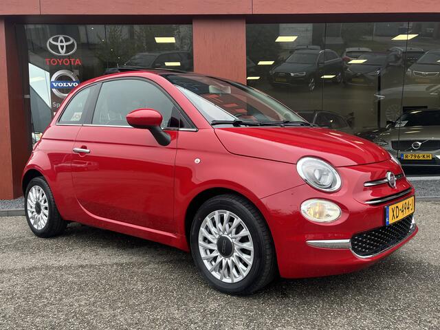 Fiat 500 0.9 TwinAir Turbo Lounge | Navi | DAB | Airco | Cruise | Schuif kanteldak