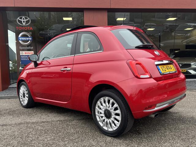 Fiat 500 0.9 TwinAir Turbo Lounge | Navi | DAB | Airco | Cruise | Schuif kanteldak