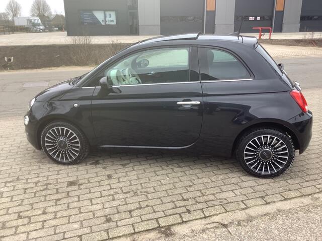 Fiat 500 schuifdak, leer, automaat, lounge turbo