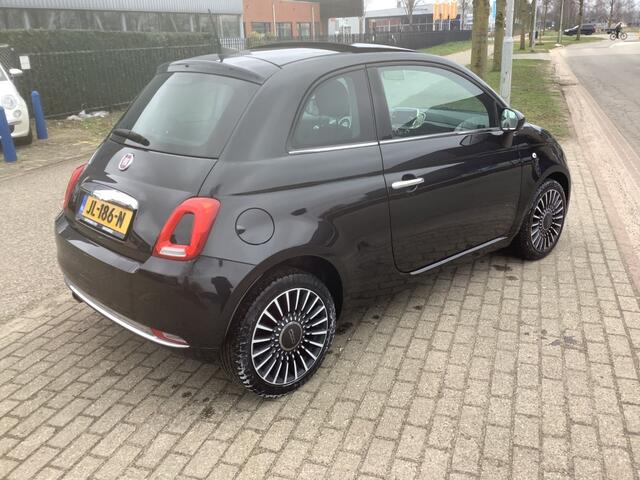 Fiat 500 schuifdak, leer, automaat, lounge turbo