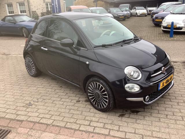Fiat 500 schuifdak, leer, automaat, lounge turbo