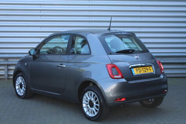 Fiat 500 0.9 TwinAir 81pk Turbo Popstar NL-Auto NAP Airco CPV El. Ramen 15"LMV