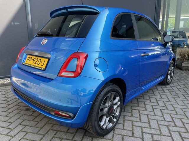 Fiat 500 0.9 TwinAir Turbo Sport Automaat - Mistlampen - Parkeersensoren achter - Licht metalen velgen - Cruise control - Navigatie - Multifunctioneel stuurwiel - extra getint glas achter