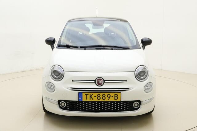 Fiat 500 0.9 TwinAir Turbo Lounge | Navigatie | Climate control | Parkeersensoren | Glazen dak | Half leder | Lichtmetalen velgen | DAB Radio