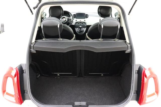 Fiat 500 0.9 TwinAir Turbo Lounge | Navigatie | Climate control | Parkeersensoren | Glazen dak | Half leder | Lichtmetalen velgen | DAB Radio