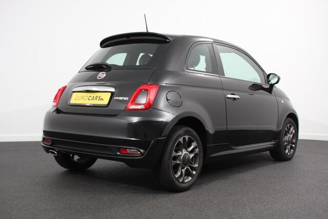 Fiat 500 1.0 Hybrid Sport Connect Navigatie Apple Carplay/Android Auto Half Lederen Bekleding Airco Dab Led Cruise Control Lichtmetalen Velgen