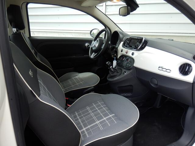 Fiat 500 1.2 Lounge | 4 cil. | Panoramadak | Clima | Navi | Pdc |