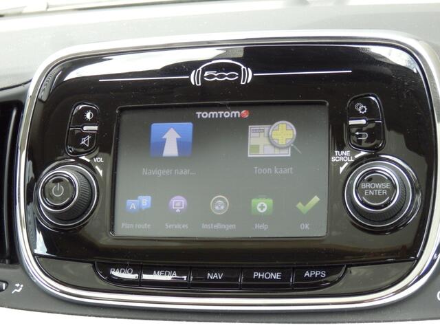 Fiat 500 1.2 Lounge | 4 cil. | Panoramadak | Clima | Navi | Pdc |