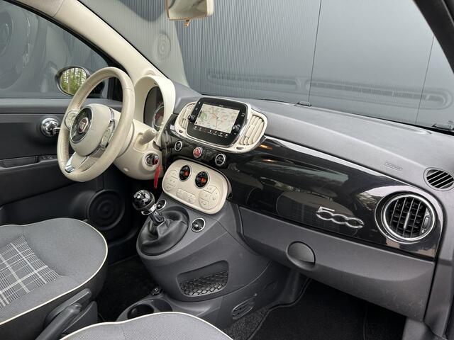 Fiat 500 1.2 Lounge PANO DAK NAVI CRUISE ECC 3 DRS