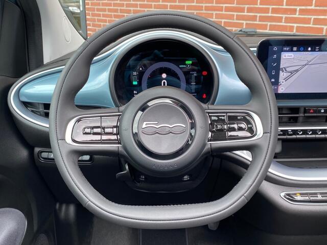 Fiat 500 ICON 42 KWH CABRIO NAV CRUISE CARPLAY PDC LMV