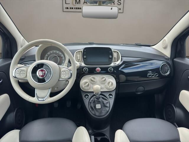 Fiat 500 1.0 Hybrid Dolcevita 2022 ZWART | Panoramadak | Display