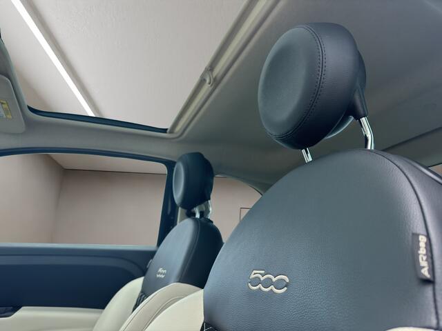 Fiat 500 1.0 Hybrid Dolcevita 2022 ZWART | Panoramadak | Display