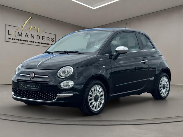 Fiat 500 1.0 Hybrid Dolcevita 2022 ZWART | Panoramadak | Display