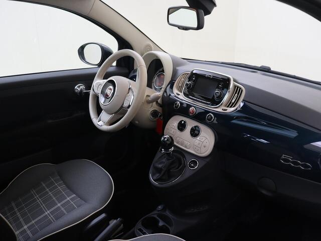 Fiat 500 1.2 Lounge | Navigatie | Parkeersensoren achter | Panoramadak | Super kmstand!