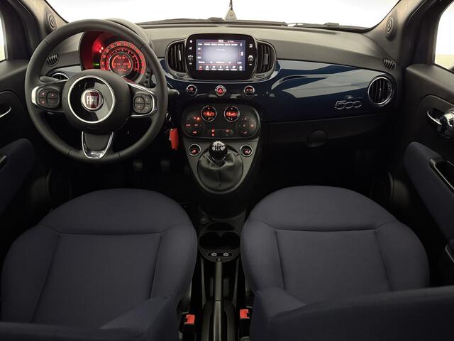 Fiat 500 1.0 Hybrid Club LED Carplay Clima Parkeersensoren 15"LMV