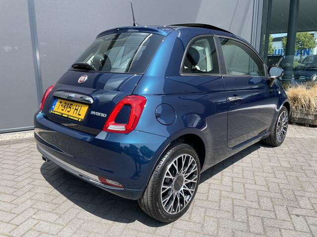 Fiat 500 1.0 Hybrid Dolcevita Schuif/kanteldak - Airco - Cruise control - Licht metalen velgen 16 inch - Parkeersensoren achter - Multifunctioneel stuurwiel
